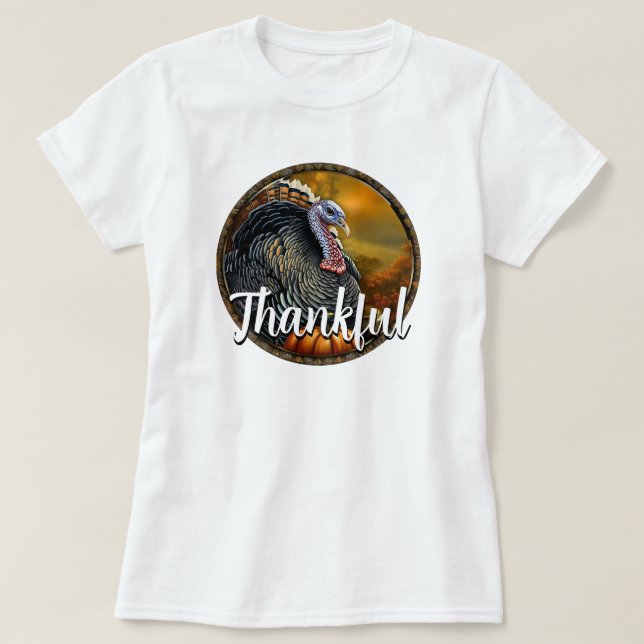 Tack och Turkiet T Shirt (Design framsida)