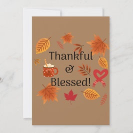 Tack och välsignelse! julkort