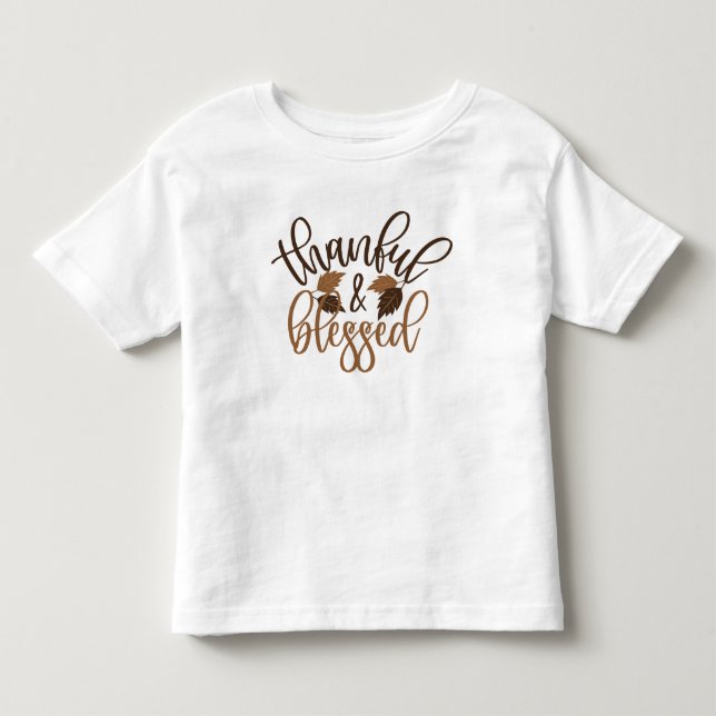 Tack och välsignelse t shirt (Framsida)