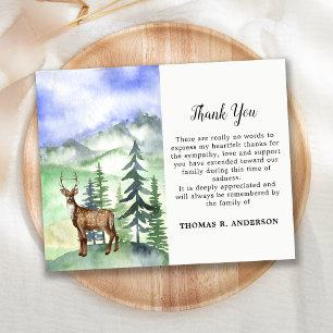 Tack om budgetära Hjort Woodland Sympathy