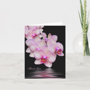 Tack Orchid Sympathy Card Kort