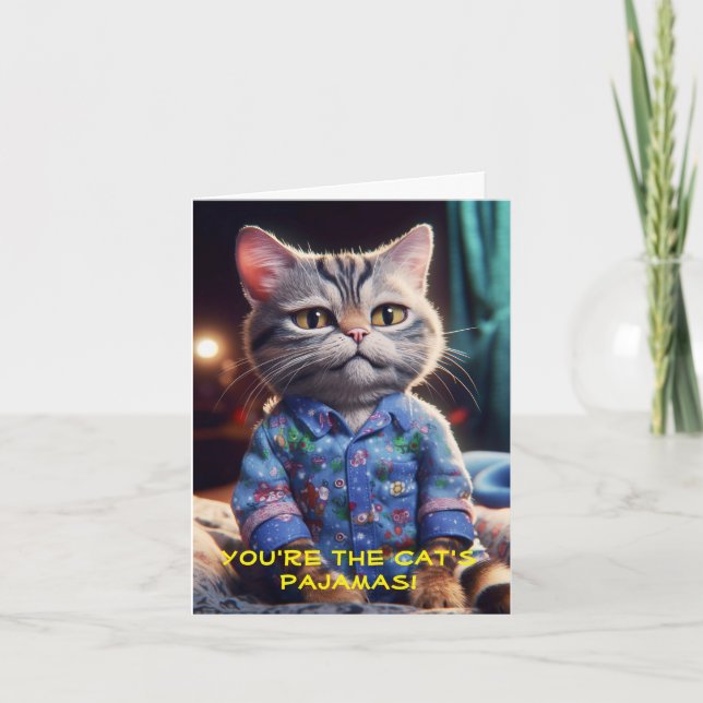 Tack päls allt du gör! kort (Framsida)