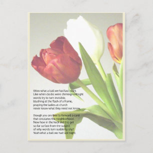 tack/påminnelse om meddelande vykort