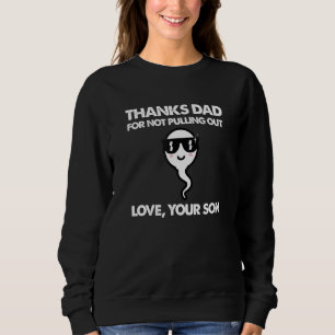 Tack Pappa för att du inte slog ut Kärlek din son T Shirt