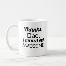 Tack Pappa jag visade Fantastisk