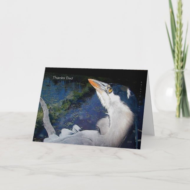 Tack Pappa: Kort (Framsida)