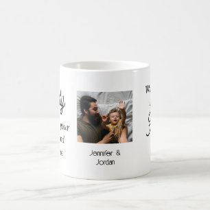Tack pappa/Lycklig Fars dag/Foto Kaffemugg