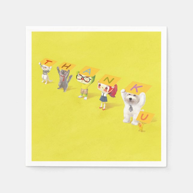 Tack Pappersservett (Framsidan)