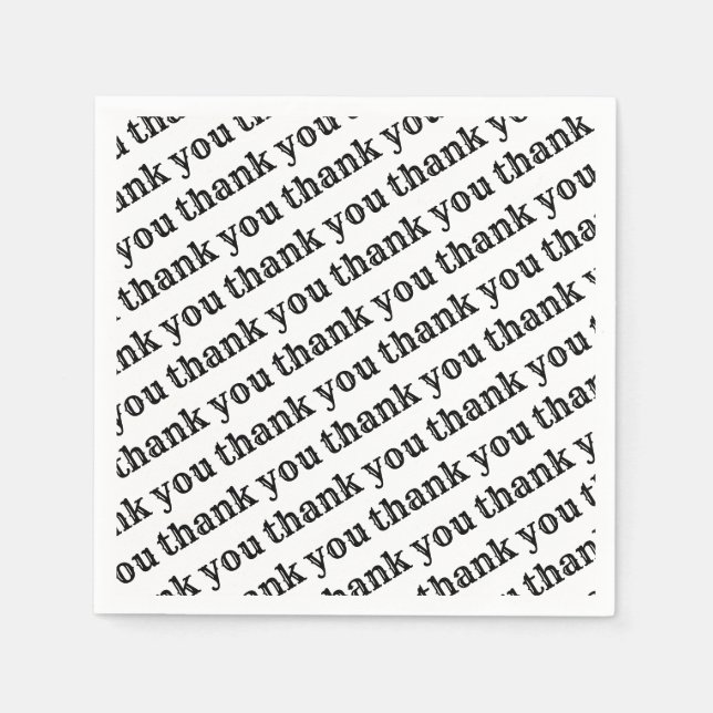 Tack Pappra blöjor Pappersservett (Framsidan)