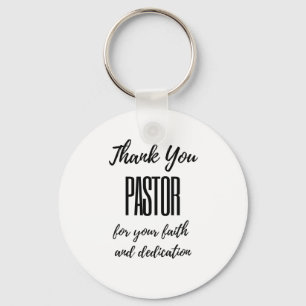 Tack Pastor for Your Faith bl.a. Nyckelring