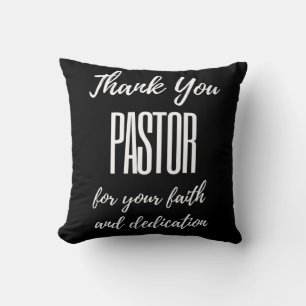 Tack Pastor for Your Faith Kudde