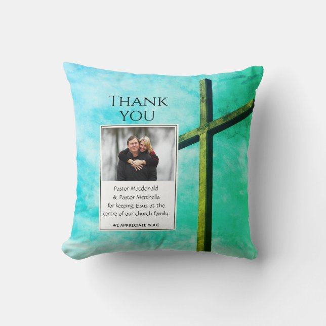 TACK PASTOR Keeping Jesus Center PHOTO Kudde (Framsida)