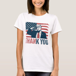tack patriotiske trump t shirt