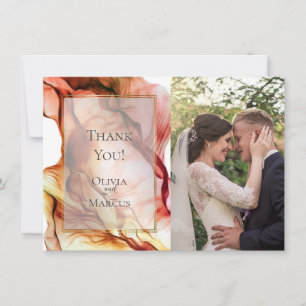 TACK   PHOTO RAM Hösten Färg Abstrakt 4