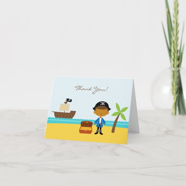 Tack Pirat-mappat kort (Framsida)