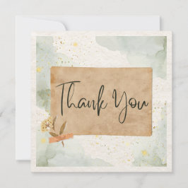 Tack Platt Fyrkantigt Notkort Kort