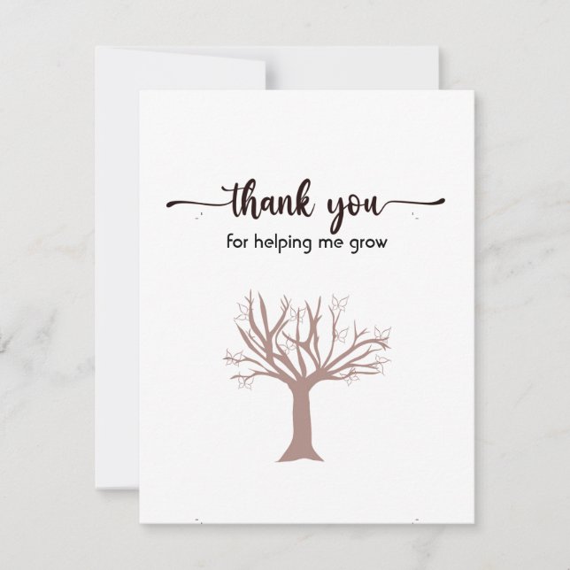 Tack Platt Kort, Sött Och Enkelt (Framsida)