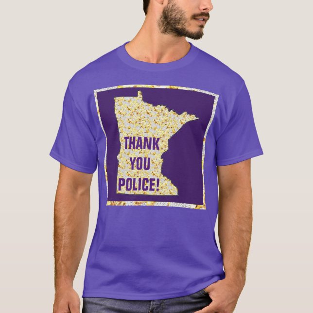 TACK POLICE! T SHIRT (Framsida)