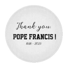 Tack, Pope Francis, dog bort Vind Chime!