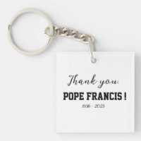 Tack, Pope Francis, dog bort Vind Chime!