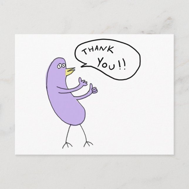 Tack!!! Postkort Vykort (Framsida)