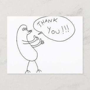 Tack!!! Postkort Vykort