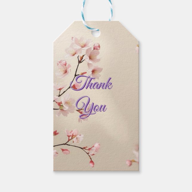 Tack Presentetikett (Framsidan)