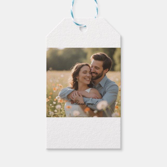 Tack Presentetikett (Framsidan)