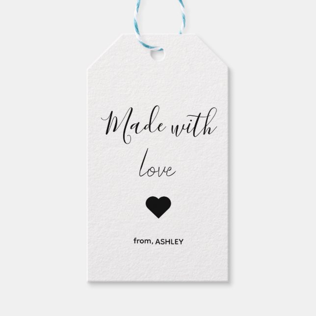 Tack Presentetikett (Framsidan)