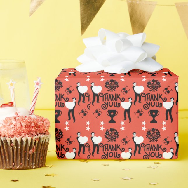 Tack Presentpapper (Födelsedagsfest)