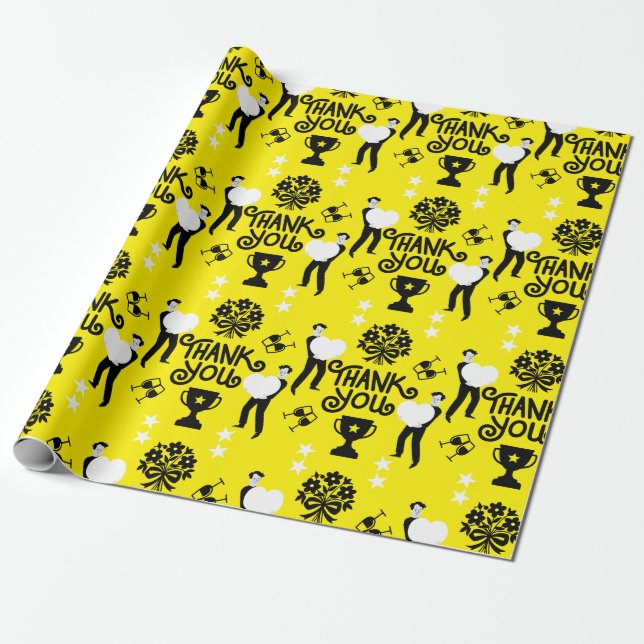 Tack Presentpapper (Utrullad)