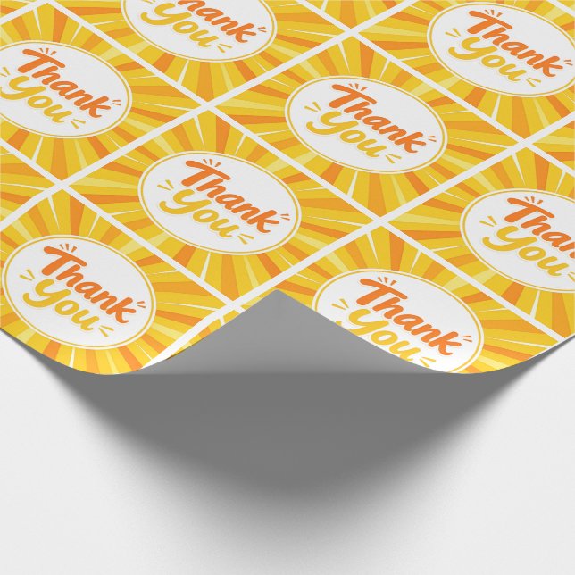 Tack Presentpapperrulle med mönster Presentpapper (Hörn)