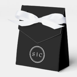 Tack Presentpåse med Monogram För Festligheter Presentaskar