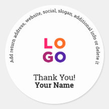 Tack | Professionell Business Logotyp Promoting