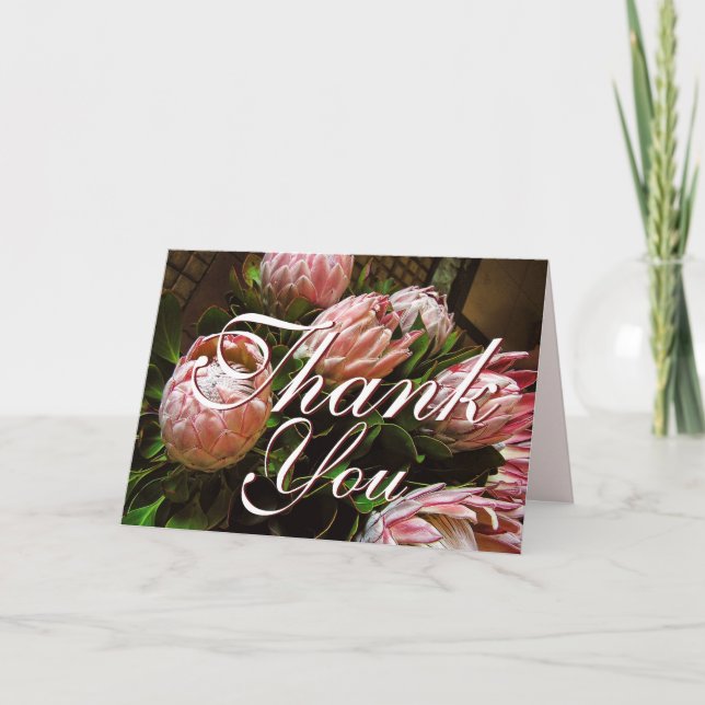 Tack Protea-kort (Framsida)