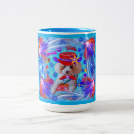 Tack-Pudel-kaffe Mugg