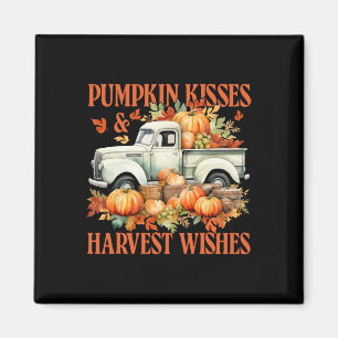 Tack, Pumpkin Kisses och Harvest Önskemål Farm Las Magnet