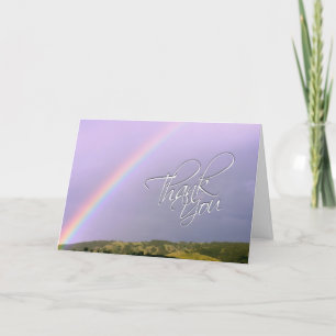 Tack Rainbow Önskemål Card Kort