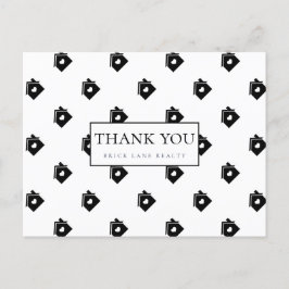 Tack Real Gods Houses Vykort