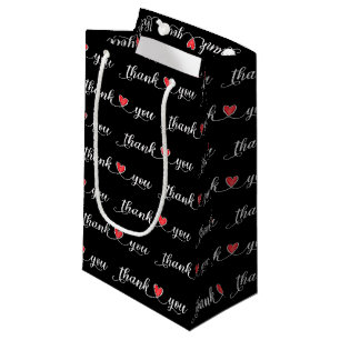 Tack Red Hearts on Black