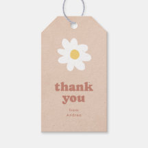 Tack Retro Daisies Baby Shower
