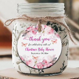 Tack Ro Baby Shower Gåvor Etiketter