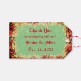 Tack - ro - Favoriter Presentetikett