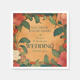 🌹 tack Ro Romantik: Art nouveau Splendor Pappersservett