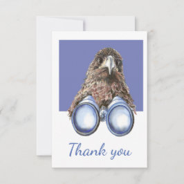 Tack Roligt Bird Watching Hawk Binoculars Humor