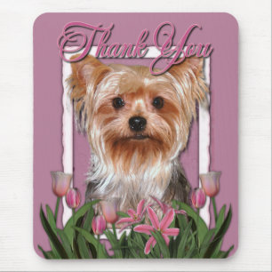 Tack - rosa tulpan - Yorkshire Terrier Musmatta