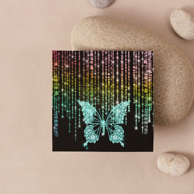 Tack så mycket Butterfly Card Kort (Skapare uppladdad)
