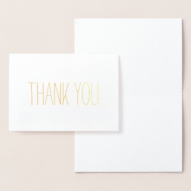 Tack så mycket folierat kort (Display)