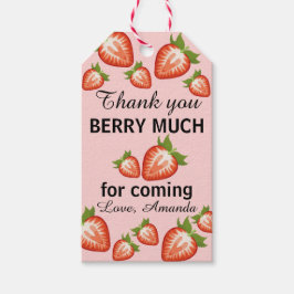 Tack så mycket för Berry... Presentetikett