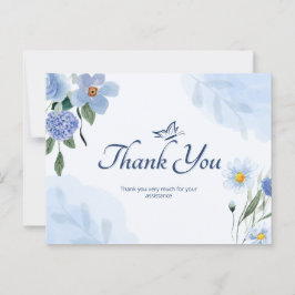 Tack så mycket för din assistans  vykort